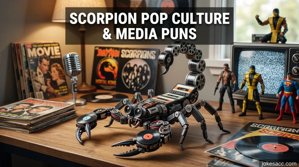 Scorpion Pop Culture & Media Puns
