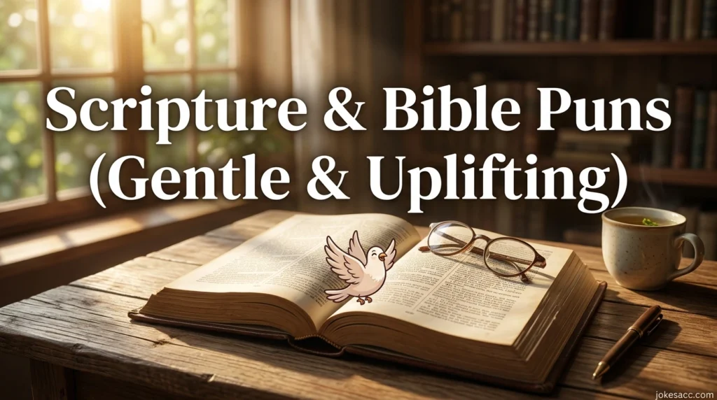 Scripture & Bible Puns (Gentle & Uplifting)