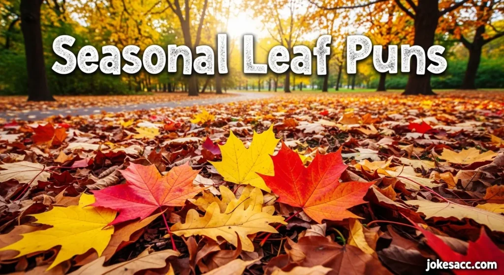 Seasonal Leaf Puns