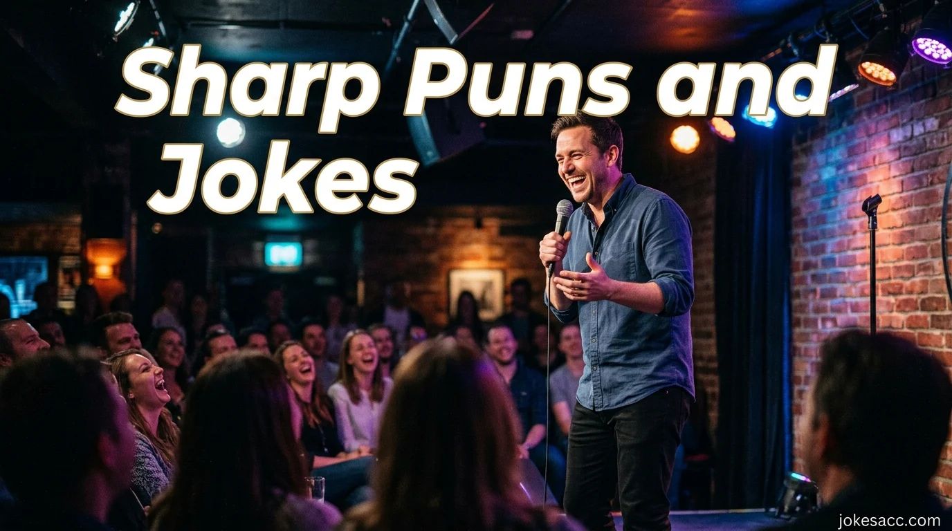 Sharp Puns and Jokes
