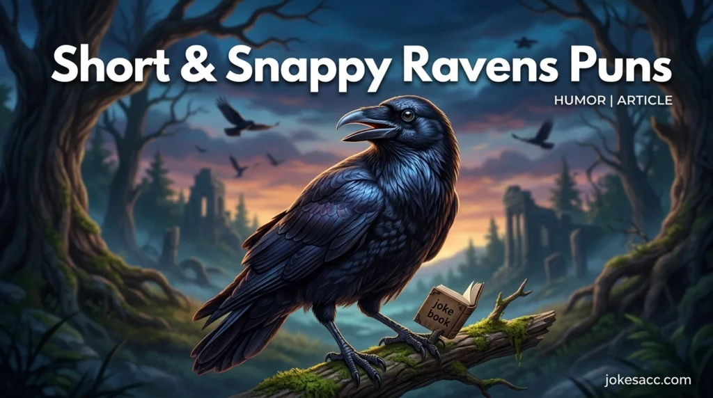 Short & Snappy Ravens Puns