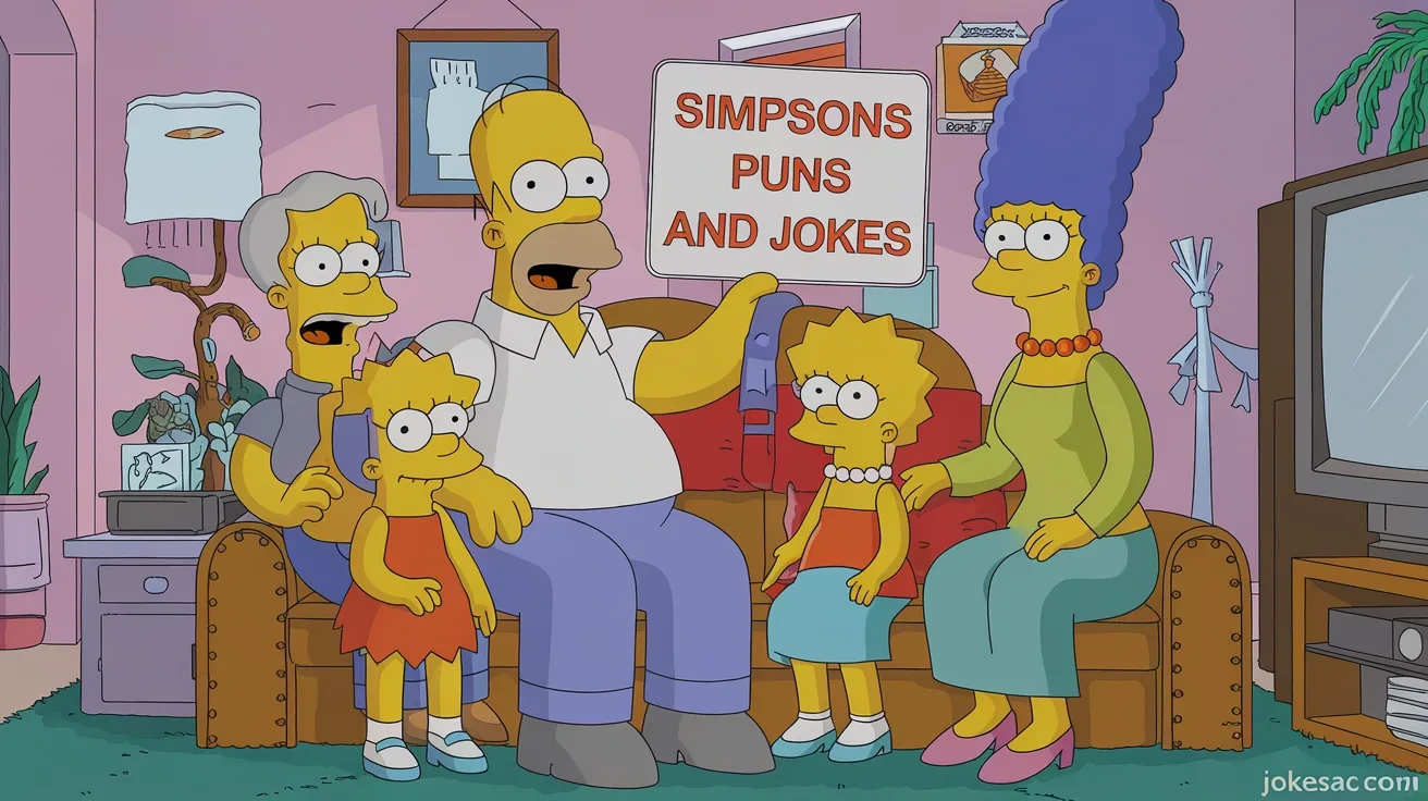 Simpsons Puns and Jokes