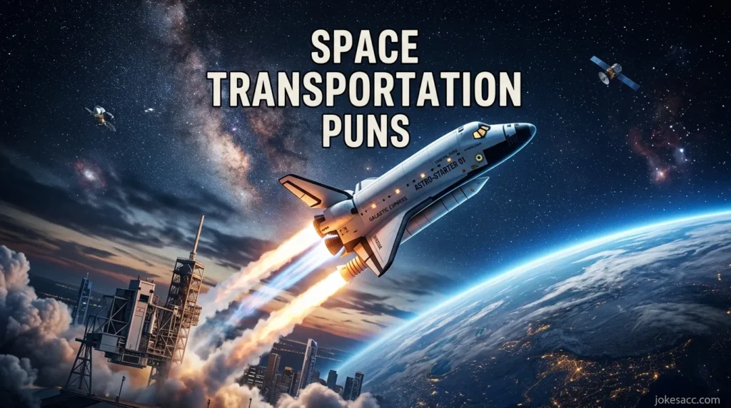 Space Transportation Puns