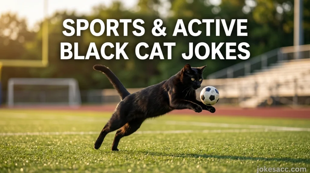 Sports & Active Black Cat Jokes