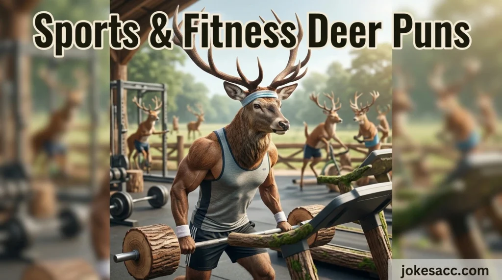 Sports & Fitness Deer Puns