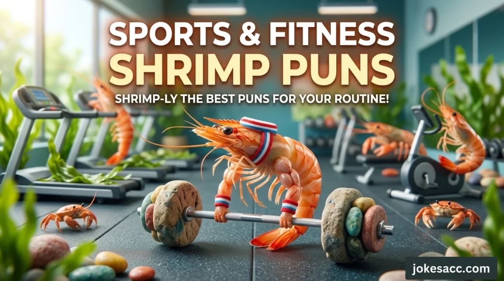 Sports & Fitness Shrimp Puns