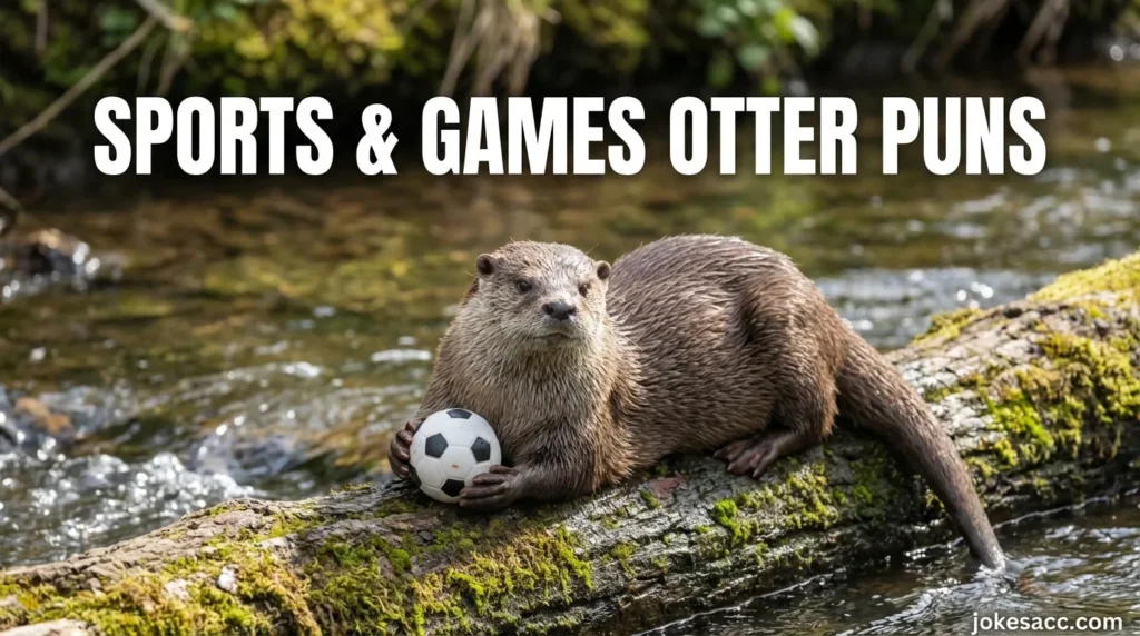 Sports & Games Otter Puns