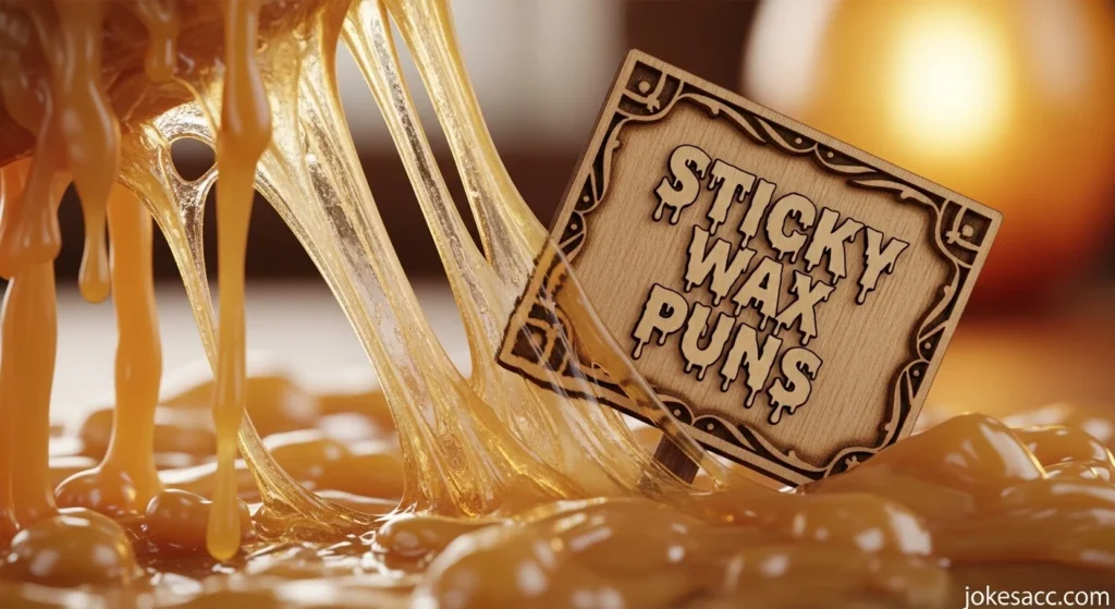 Sticky Wax Puns