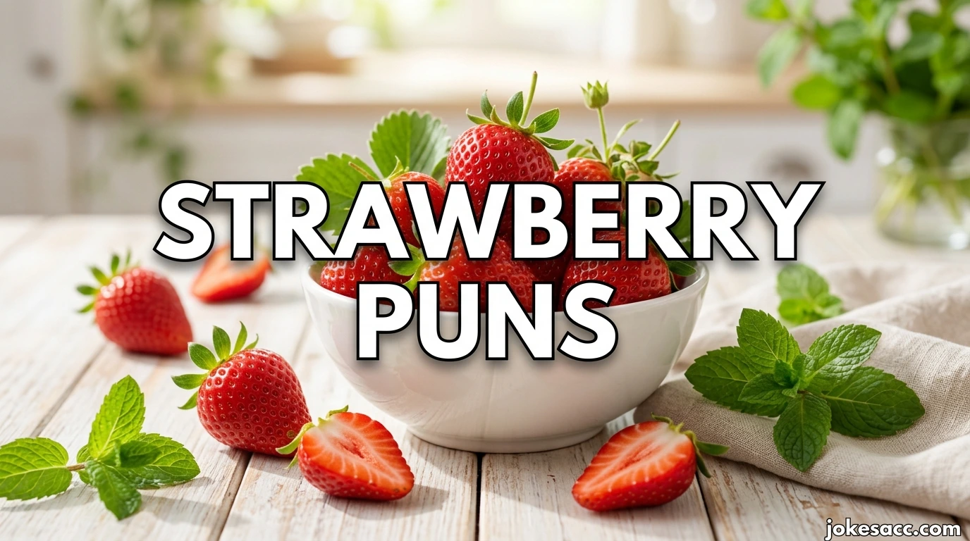 Strawberry Puns