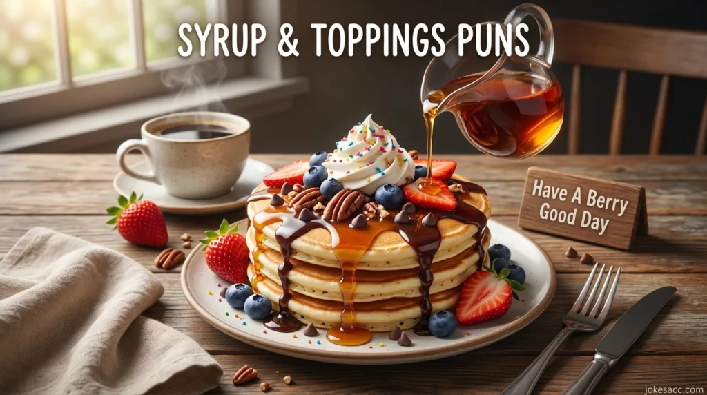 Syrup & Toppings Puns