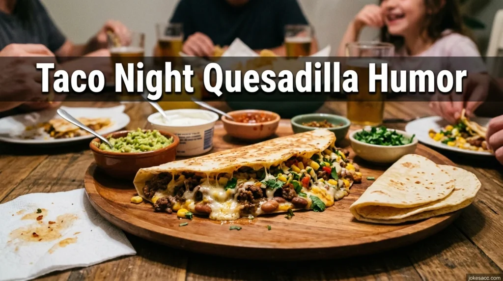 Taco Night Quesadilla Humor