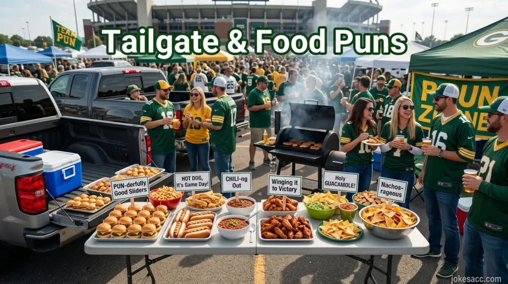 Tailgate & Food Puns