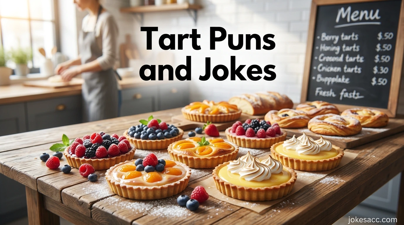Tart Puns and Jokes