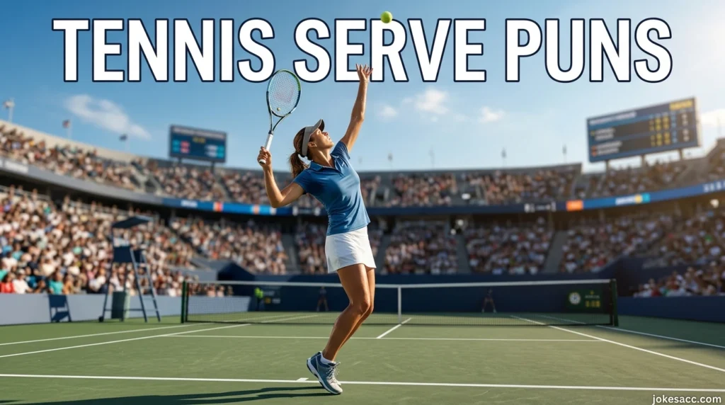 Tennis Serve Puns