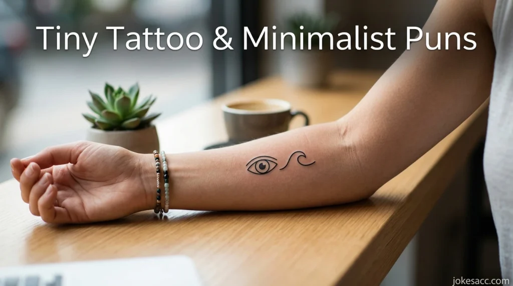 Tiny Tattoo & Minimalist Puns