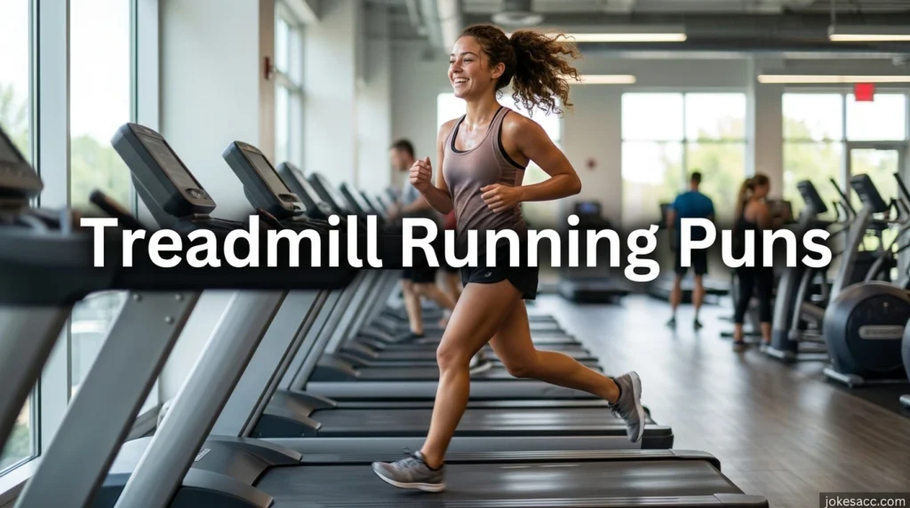 Treadmill Running Puns