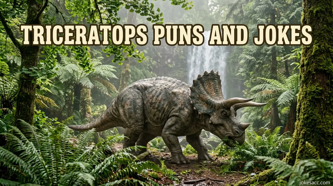 Triceratops Puns and Jokes