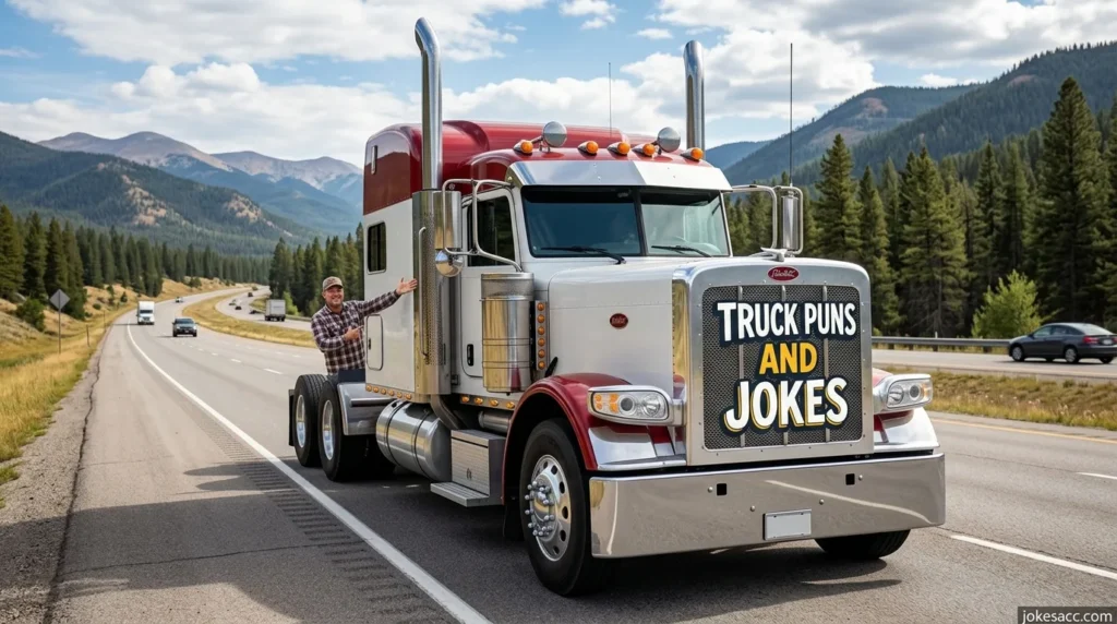 876+ Truck Puns and Jokes 2026