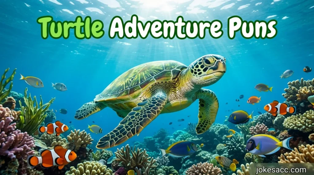 Turtle Adventure Puns
