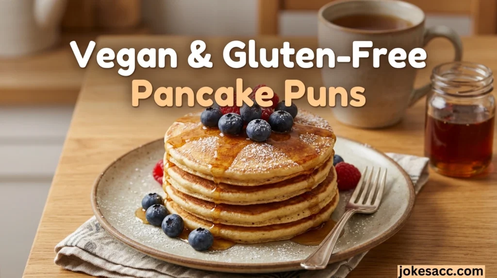 Vegan & Gluten-Free Pancake Puns