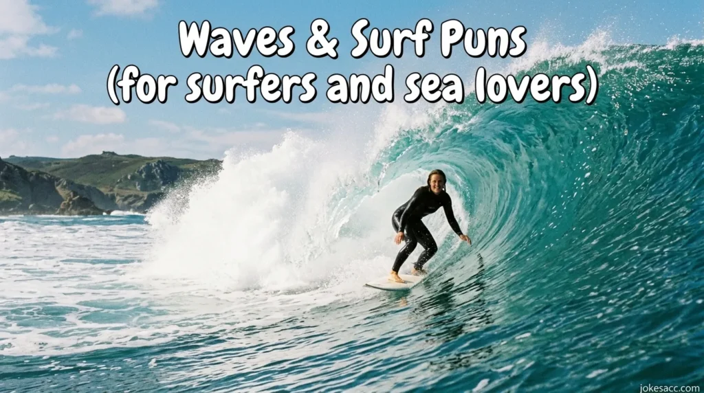 Waves & Surf Puns (for surfers and sea lovers)