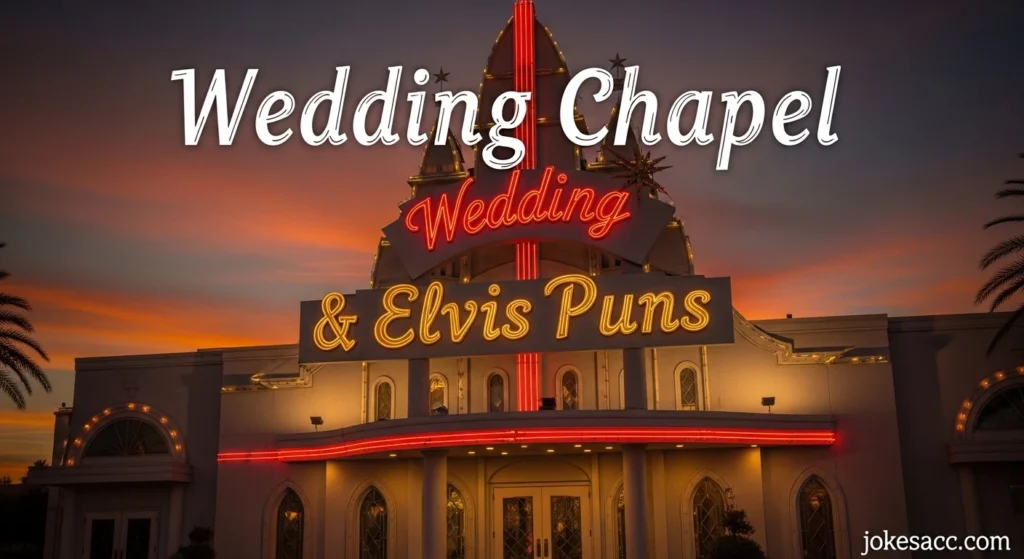 Wedding Chapel & Elvis Puns