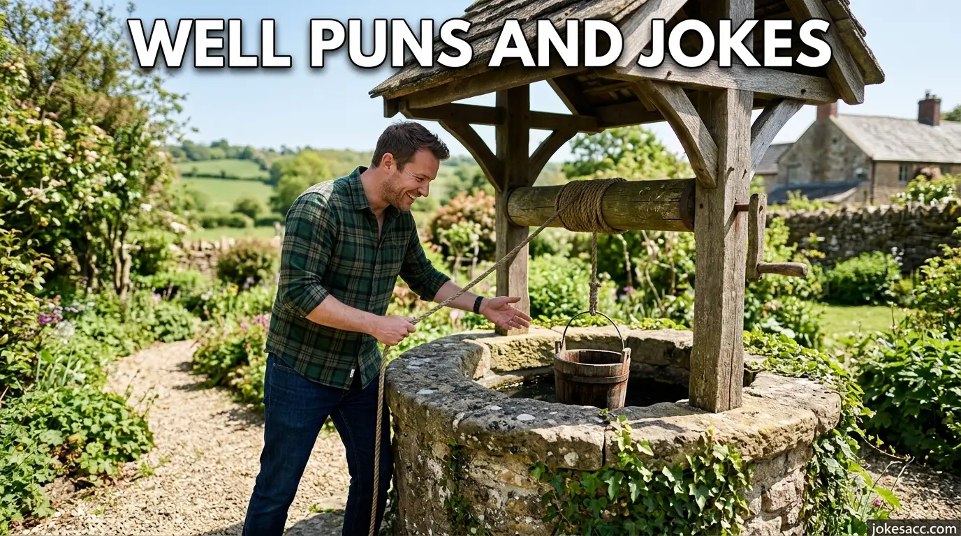 Well Puns and Jokes