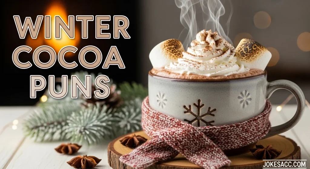 Winter Cocoa Puns