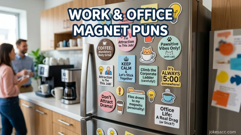Work & Office Magnet Puns