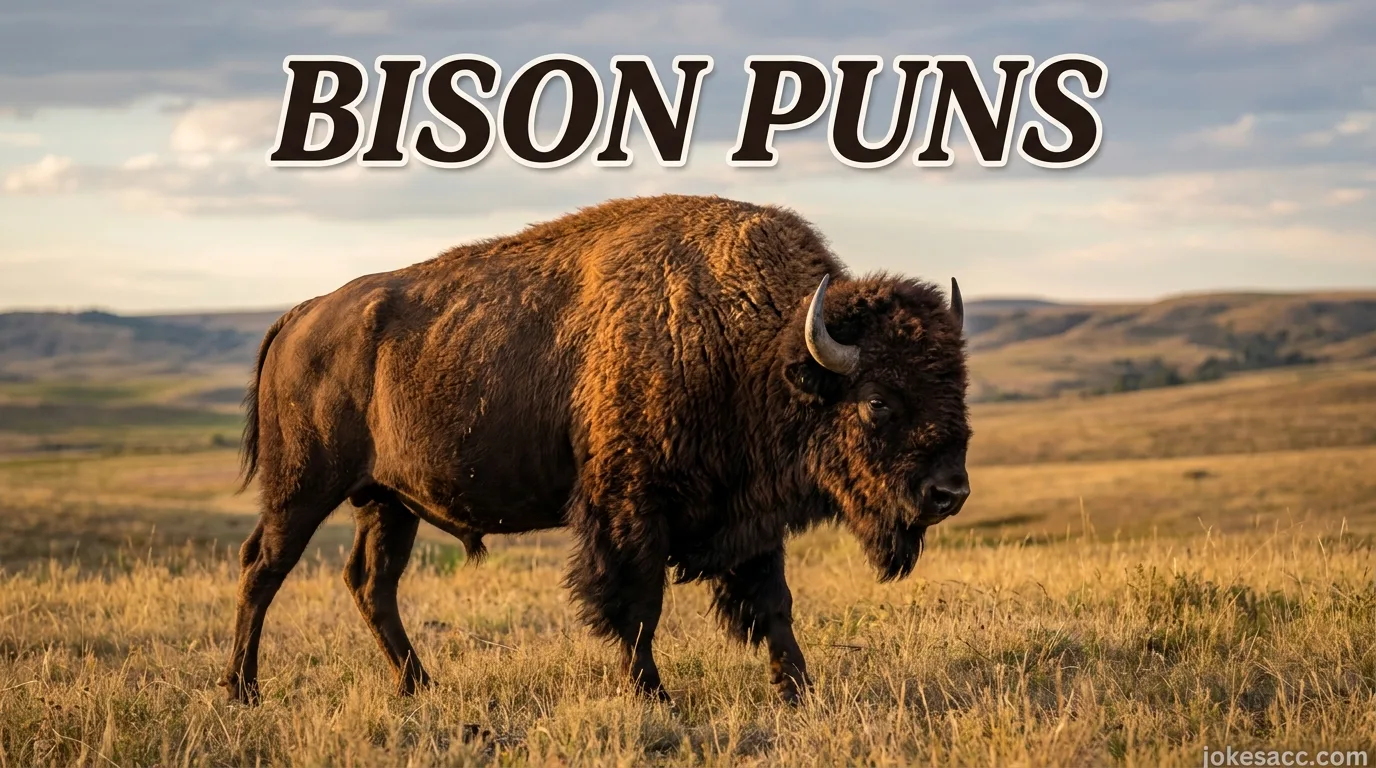 Bison Puns