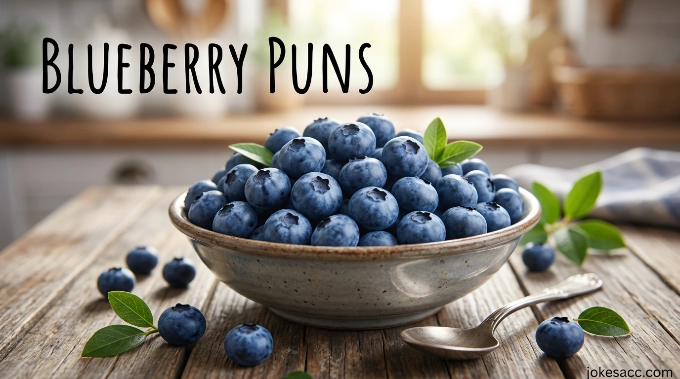 Blueberry Puns