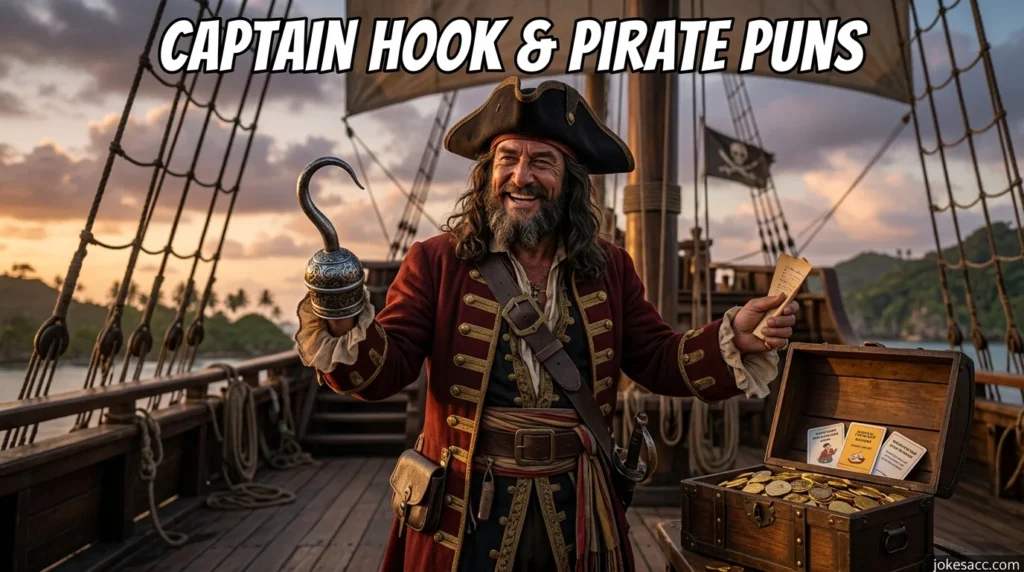 Captain Hook & Pirate Puns