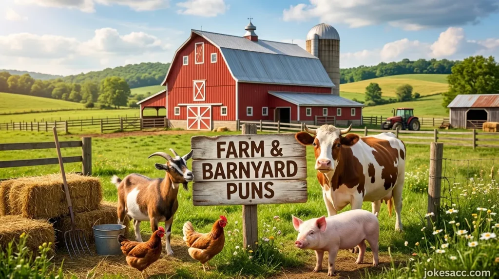 Farm & Barnyard Puns