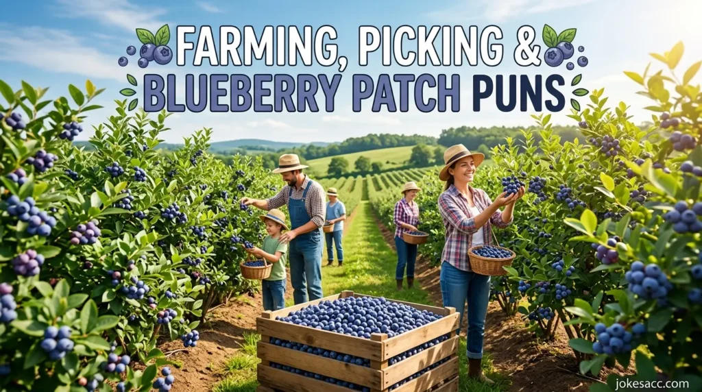 Farming, Picking & Blueberry Patch Puns