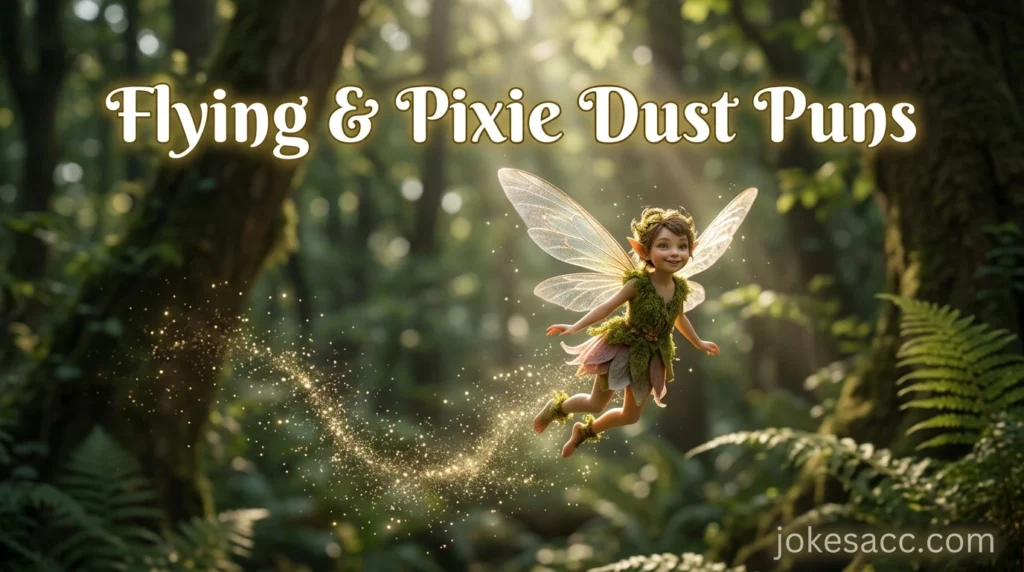 Flying & Pixie Dust Puns