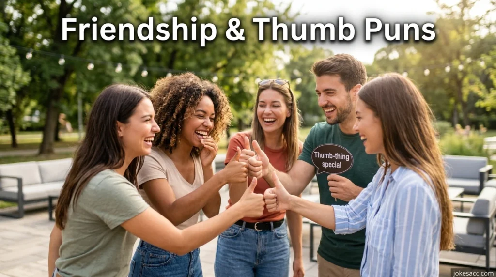 Friendship & Thumb Puns