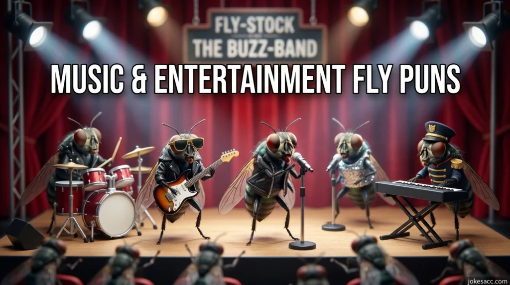 Music & Entertainment Fly Puns