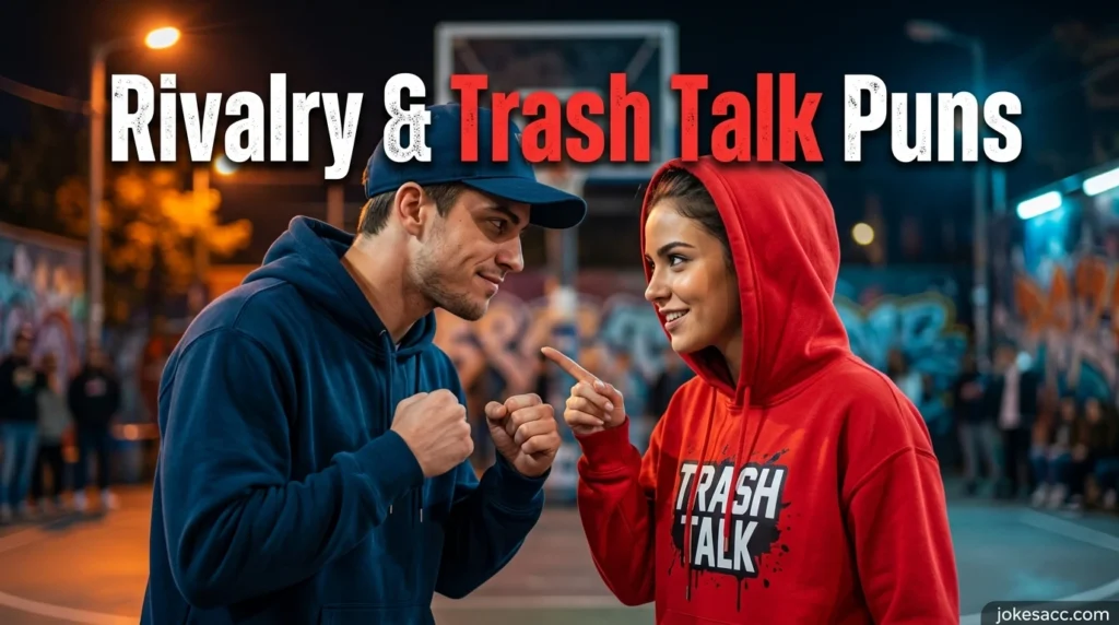 Rivalry & Trash Talk Puns