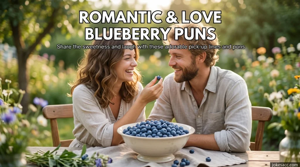 Romantic & Love Blueberry Puns