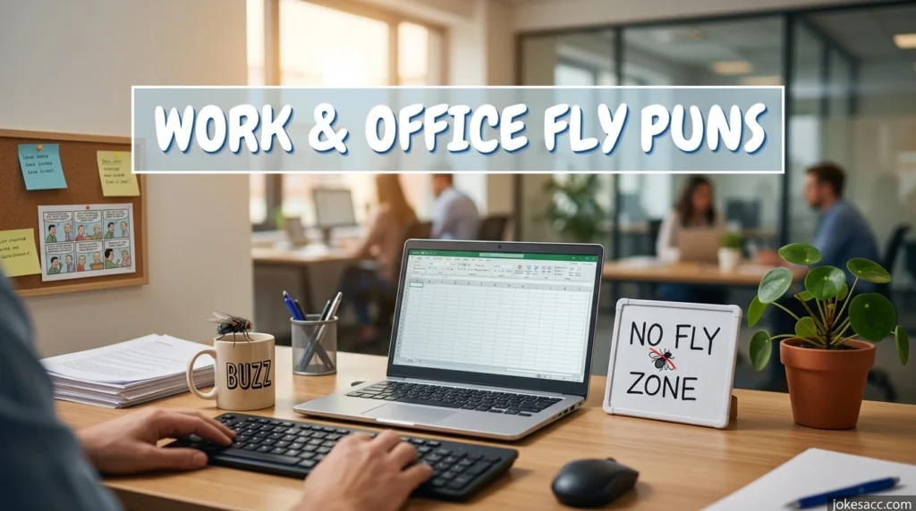 Work & Office Fly Puns